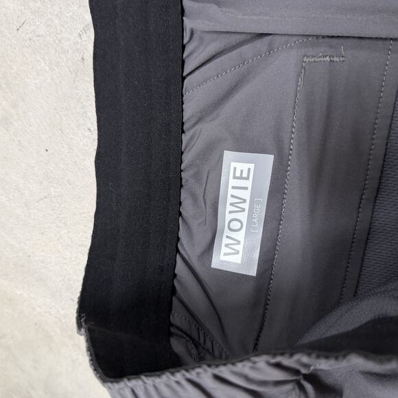 Wowie Shorts Mens Large Gray Performance Elastic Waist Lightweight Casual Golf - Picture 3 of 8